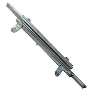 Porte-pantalon rétractable monté sur le haut moderne en acier plastique conception tirer tiroir glissière Rail maison cuisine armoire armoires accessoire - Product Image 3