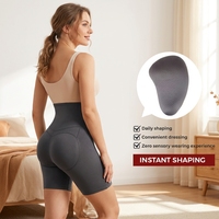 Vêtements de maintien taille haute personnalisés pour femmes, lifting des fesses du ventre avec coussinets d'insertion, contrôle du ventre, vêtements de forme amincissants pour le corps
