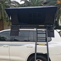 Tenda atap mobil Suv Abs antiair, tenda atap luar ruangan, tenda atap cangkang keras