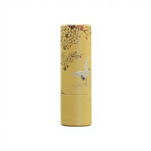 Tubos de Cartón Vacíos para Bálsamo Labial, Estilo Chino, Verde, Azul, Amarillo, Rojo, Redondos, de Alta Calidad, 12.1mm - Product Image 3