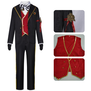 Twisted Wonderland Cosplay Costume Set Riddle School Uniform Costume pour la scène de jeu de rôle bidimensionnelle Anime Inspiré - Product Image 2