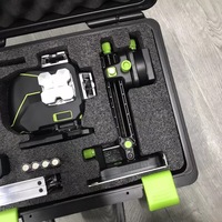 Niveau laser professionnel Huepar S04CG 4D à faisceau vert pour lignes croisées