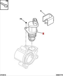Capteur de vitesse OE 9623111980 616070 nouvel accessoire de voiture d'état pour Peugeot Partner 206 306 307 <span class=keywords><strong>Citroen</strong></span> <span class=keywords><strong>C2</strong></span> 9635057280 - Product Image 6