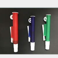 Vente chaude Laboratoire Haute Précision Bleu Rouge 2ml 10ml 25ml Transfert En Plastique Micro Pipette Pompe De Remplissage