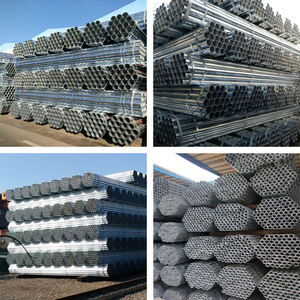 44Mm 37Mm 32Mm 25Mm Tuyau en acier galvanisé <span class=keywords><strong>Prix</strong></span> par tonne de tubes ronds revêtus de zinc Stock - Product Image 6