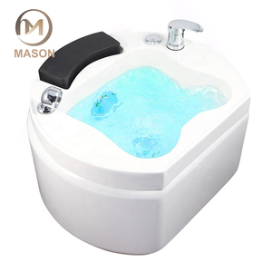 Sillón de Pedicura Acrílico Profesional para Salón con Función de Hidromasaje, Bañera de <span class=keywords><strong>Spa</strong></span> de Lujo para Salón y Uso Doméstico - Product Image 2