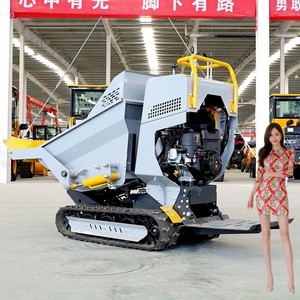 Mini Dumper 500 Crawler Power Barrow Chargeur de jardin à déchargement automatique pour un usage domestique Mini Dumper Track - Product Image 2