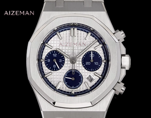 <span class=keywords><strong>Reloj</strong></span> de Lujo para Hombre <span class=keywords><strong>Royal</strong></span> 26330 de 41 mm, Acero Inoxidable, Resistente al Agua, Movimiento Mecánico Oakes Piguett, con Esfera de Agujas - Product Image 2