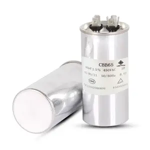 Metre 450V polipropilen AC kondansatör Cbb65 için yüksek kaliteli supercapacitor ultra kapasitör