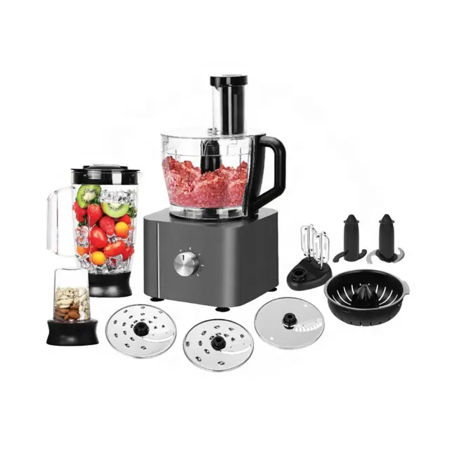 Multifunctionele Slicer Juicer 1,5 L Blender 13 In 1 Thermo Cooker 1100W Keukenmachine Keukenapparatuur Machine Elektrische Blender