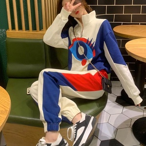 Costume de sport pour femme, printemps et automne 2022, nouvelle mode haut de gamme, pull à manches longues, style occidental, costume pour femme - Product Image 3