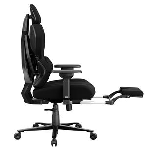 Ergonomischer Drehbarer Gaming-Stuhl aus Leder mit Eisengestell, Höhenverstellbar, mit Neigungs- und Massagefunktion im Modernen Design für Homeoffice - Product Image 5
