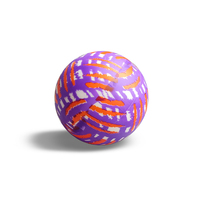 Balles de sport gonflables lumineuses à LED pour enfants, jouet promotionnel en caoutchouc clignotant