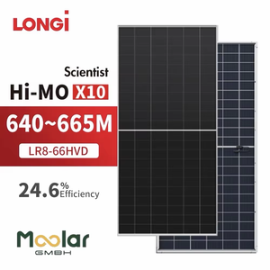 Module Photovoltaïque Cristallin LONGi HI-MOX10 Scientist LR8-66HVD à Faible Coût, Type N, Panneau Solaire Bifacial - Product Image 3