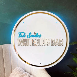 Altın Metal iş dükkanı 3d akrilik logo özel Led kanal mektup arkadan aydınlatmalı işaretler mağaza açık duvar reklam ışıklı işaret - Product Image 4