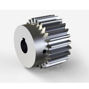 Engranaje de piezas de mecanizado CNC HXMT, rueda helicoidal de bronce, engranajes helicoidales rectos del fabricante de Shenzhen - Product Image 2