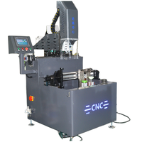 Machine de fraisage de profilés en acier CNC pour la fabrication de portes et fenêtres en aluminium et PVC, taille mini