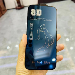 Cao Cấp 8D Gương Kính Bảo Vệ Màn Hình Cho Iphone 14 Pro Max Phim - Product Image 3