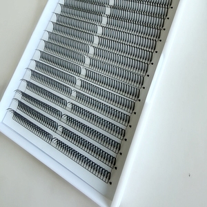 Extensions de cils préfabriquées en cachemire à plumes, nouveau design, courbure C/D, effet anime, pour des cils volumineux et doux - Product Image 3