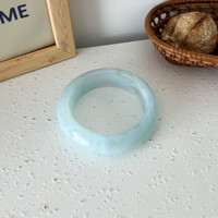 Nouveauté Cadeaux en Gros Pas Chers Bracelet Jonc en Résine Acrylique à Motifs Indiens pour Femmes