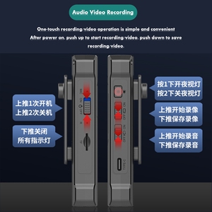 Zmecar กล้องแอคชั่นสำหรับขี่รถมอเตอร์ครอส, กล้องถ่ายกิจกรรมกลางแจ้งแบบพกพา Wi-Fi สำหรับการประชุมกีฬามอเตอร์ครอสสำหรับปีนเขา - Product Image 5