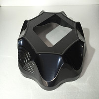 Boîtier de casque personnalisé en ABS noir thermoformé, coque moulée sous vide pour dispositif de jeu VR, étui en aluminium moulé sur mesure, surface personnalisée