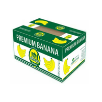 2026 NIEUWE Op maat gemaakte golfkartonnen fruitverpakking met logo bedrukt bananenverzenddoos voor verse producten