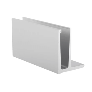 Base de garde-corps extérieur en aluminium, profilé en <span class=keywords><strong>U</strong></span> de 12 mm pour panneaux de clôture en verre, base inférieure en <span class=keywords><strong>U</strong></span> pour extérieur - Product Image 4