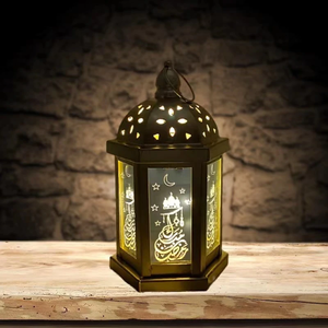 DAMAI Ramadan <b>Lantern</b> Home Decoration Castle Moon Ramadan <b>Lantern</b> Eid Mubarak Decorations Ramadan Lights <b>Lantern</b> Decor Outdoor - Product Image 4