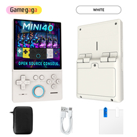 Console de jeu portable rétro X MINI40, écran 4,0 pouces 720*720, puce RK3326 open source, batterie 4000 mAh, plus de 180 000 jeux, plus de 30 émulateurs