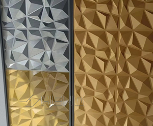 Panneaux muraux 3D en PVC imperméables <span class=keywords><strong>de</strong></span> luxe haut <span class=keywords><strong>de</strong></span> gamme Wayon, utilisés pour la décoration murale intérieure. - Product Image 2