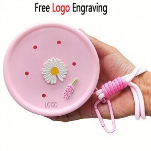 กระเป๋าแต่งหน้าซิลิโคนทรงกลม DIY, กระเป๋าเก็บของพกพาขนาดใหญ่คุณภาพสูง, กระเป๋าใส่อุปกรณ์อาบน้ำสำหรับเดินทาง, รุ่นใหม่ปี 2026 - Product Image 2
