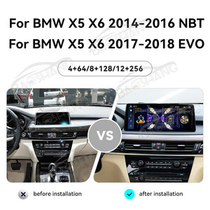12.9 ''<span class=keywords><strong>android</strong></span> 13 đài phát thanh xe cho BMW x5x6 2014 2018 Qualcomm đa phương tiện Carplay GPS navigation tự động hiển thị không dây siêu màn hình - Product Image 2
