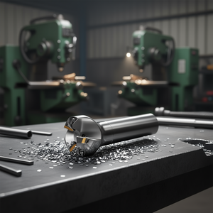 Ttake Face Milling Cutter 45 Degree Weldon Shank Insert Milling <b>Tool</b> For Metal <b>Cutting</b> - Product Image 3