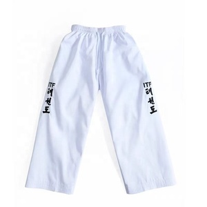 <span class=keywords><strong>Uniforme</strong></span> <span class=keywords><strong>de</strong></span> <span class=keywords><strong>Taekwondo</strong></span> ITF Quteng - <span class=keywords><strong>Uniforme</strong></span> <span class=keywords><strong>de</strong></span> Entrenamiento Ligero, Material Acanalado, Unisex, Personalizable - Product Image 6