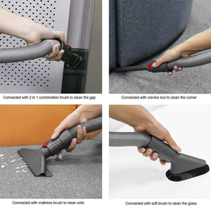 Manguera de extensión telescópica extendida para <span class=keywords><strong>aspiradora</strong></span>, accesorio de manguera de extensión flexible para Dysons V7 V8 V10 <span class=keywords><strong>V11</strong></span> V12 V15 G5 - Product Image 6