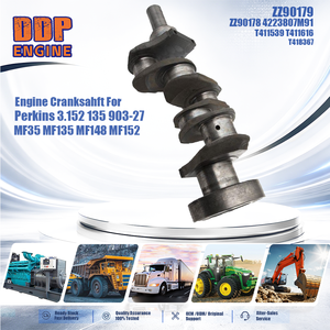 เพลาข้อเหวี่ยงเครื่องยนต์สำหรับ Perkins 3.152 135 903-27 MF35 MF135 MF148 MF152 รุ่น Construction Machinery ZZ90179 ZZ90178 4223807M91 T411539 - Product Image 2