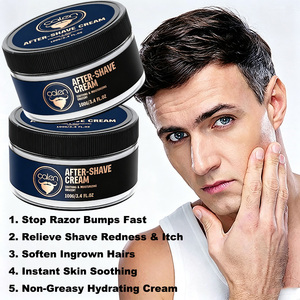 Crème apaisante après-<span class=keywords><strong>rasage</strong></span> Luxfume Private Label pour hommes, réduit les boutons de rasoir, soin après-<span class=keywords><strong>rasage</strong></span>, <span class=keywords><strong>baume</strong></span> post-<span class=keywords><strong>rasage</strong></span> pour les poils incarnés, soulage les rougeurs - Product Image 6