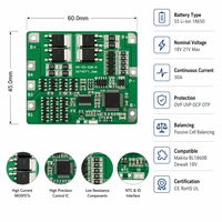 Système de gestion de batterie pour outils électriques professionnels (BMS) et carte de circuit imprimé de conception de contrôleur de moteur