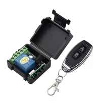 Pemancar RF 433Mhz dengan saklar Remote Control nirkabel modul penerima Relay 12V DC