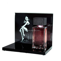 Support d'affichage de flacons de parfum en acrylique sur mesure en lucite, présentoir de flacons de parfum