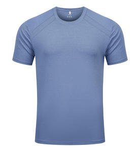 เสื้อทีเชิ้ตกีฬาลูกบอลสีขาวสำหรับผู้ชายเสื้อกีฬาแบบทางการแขนเสื้อเบาเสื้อ100% โพลีเอสเตอร์ระบายอากาศได้ดีแห้งเร็ว - Product Image 4