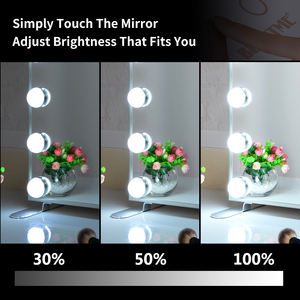 أثاث طاولة تجميل مع مصابيح ليد Touch 14 Bulbs - Product Image 3