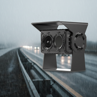 Système de caméra ADAS DSM BSD pour points morts, vue panoramique 360° 3D, caméra AI, MDVR, moniteur 12,3 pouces, 4-6 canaux, système de vision à vol d'oiseau pour bus