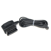 Kit de câblage direct OBD II 12V/24V vers 5V avec testeur de batterie, sortie Micro USB, protection contre les basses tensions, câble d'alimentation pour DVR de voiture