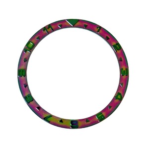 Tàu ngầm lồi bezel GMT lớn lên chữ gốm/Thép Đường kính ngoài 38mm cho 40mm trường hợp - Product Image 5