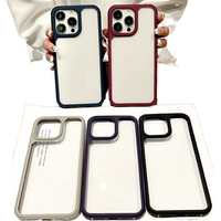 Coque de téléphone portable antichoc simple pour iPhone 16 15 14 13 12 11 Pro Max échantillon gratuit accessoires de couverture de téléphone portable