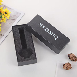 Black Watch <strong>Box</strong> <strong>Long</strong> Case Elegant Case Display Storage Men's and Women's Watch <strong>Gift</strong> <strong>Box</strong> - Product Image 1