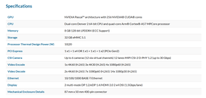 GXT 900-83489-0000-000โมดูลเครื่องเร่งความเร็วสำหรับ Ai ROBOTICS 100บอร์ดคำนวณ Jetson orin NX 16GB SOM - Product Image 5