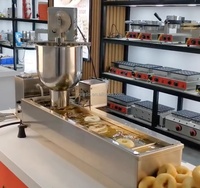 Machine à donuts automatique CE, nouvelle machine à donuts mini mochi, machine à frire pour le petit-déjeuner, petite machine à donuts, friteuse